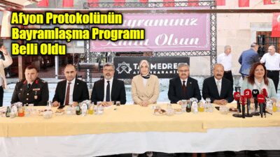Afyonkarahisar Valiliği tarafından organize edilen 2025 Yılı Kurban Bayramı resmi