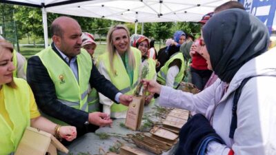 Türkiye Çevre Haftası kapsamında Dede Korkut Parkı’nda AK Parti Eskişehir