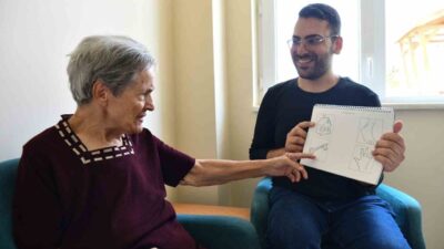 Tepebaşı Belediyesi Dil ve Konuşma Terapisi Merkezi, Alzheimer Konukevi’ndeki hastaları