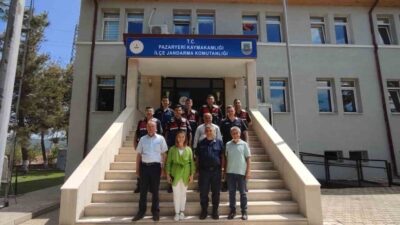Pazaryeri Belediye Başkanı Zekiye Tekin, Jandarma Teşkilatı’nın 186’ıncı kuruluş yıl