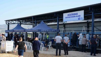 Eskişehir Büyükşehir Belediyesi, Kurban Bayramı’nda hayata geçirdiği kesim hizmetiyle vatandaşların