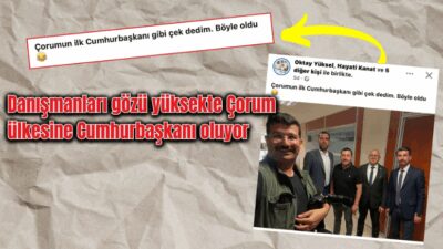AK Parti İl Başkanı Turgay Şahin'in Çorumlu olması, uzun zamandır