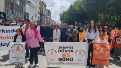 30 Mayıs Dünya Multipl Skleroz (MS) Günü dolayısıyla Afyonkarahisar’da farkındalık