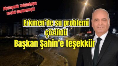 Afyonkarahisar’ın Erkmen beldesinde son üç aydır özellikle Cumhuriyet, Bahçeşehir, Şahmer,