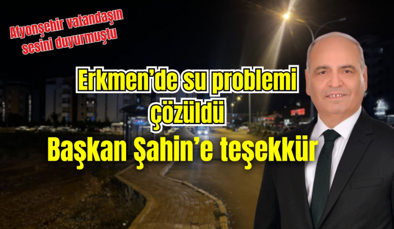 Afyonkarahisar’ın Erkmen beldesinde son üç aydır özellikle Cumhuriyet, Bahçeşehir, Şahmer,