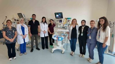Eskişehir’de bir yenidoğan bebekte doğumsal diyafram hernisi ameliyatı başarıyla gerçekleştirildi.