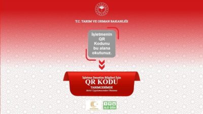 Ülke genelindeki gıda işletmelerinde karekod uygulaması artık mecburi hale getiriliyor.
