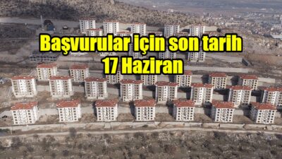 Afyon merkez Gökçe Mahallesi’nde kura yöntemiyle satışa sunduğu 138 adet