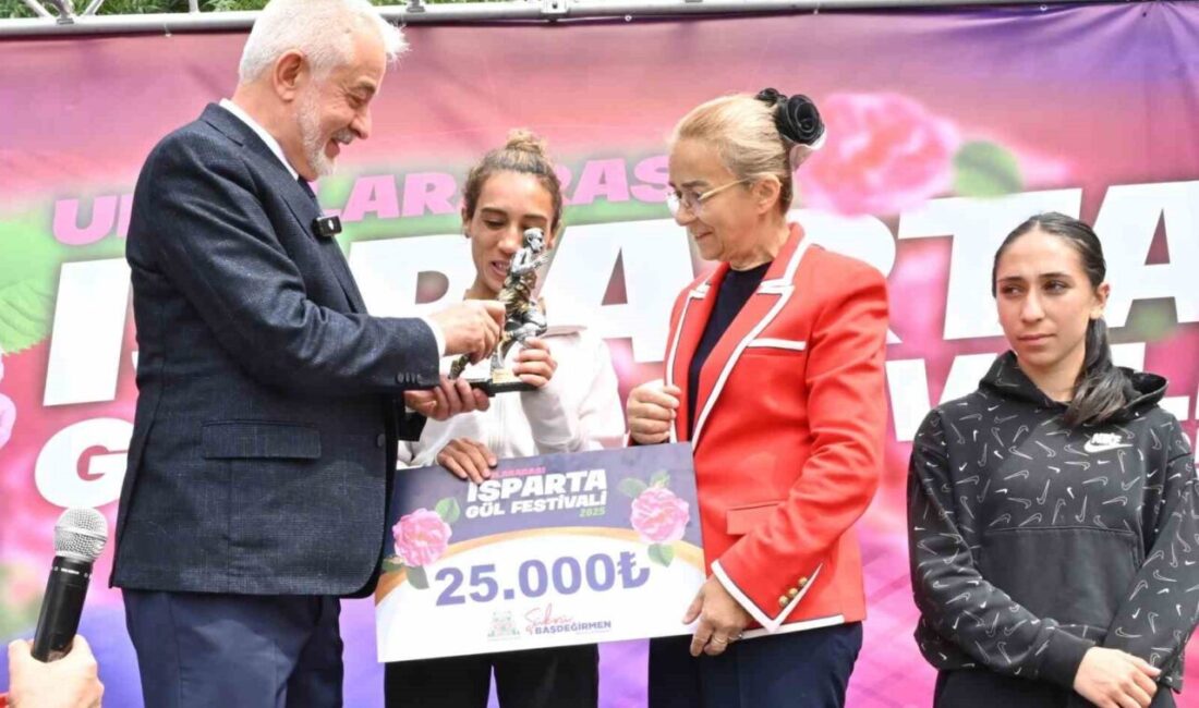 Uluslararası Isparta Gül Festivali kapsamında Isparta Belediyesi, Gençlik ve Spor