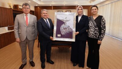 Turkuvaz Medya Grup Başkanı Hakan Dilek, Vali Doç. Dr. Kübra