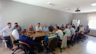 Bilecik’in ilçelerinde 2025 üretim yılı hububat hasat dönemi öncesinde, biçerdöver