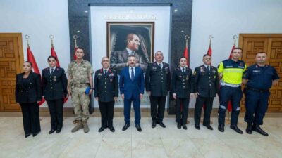 Eskişehir Valisi Hüseyin Aksoy, Jandarma Teşkilatı’nın 186’ncı kuruluş yıl dönümü