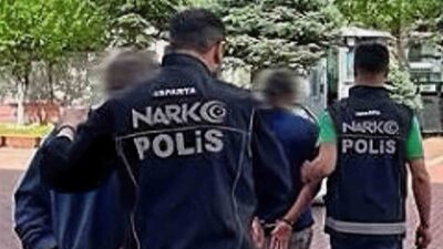 Isparta il merkezinde düzenlenen iki ayrı narkotik operasyonunda binlerce kullanımlık