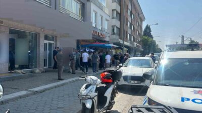 Eskişehir’de bir bankadan kredi başvurusu yapan şüpheli, red cevabını aldıktan