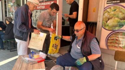 Kütahya’nın Tavşanlı ilçesinde, Kurban Bayramı’na sayılı günler kala Durak Mahallesi