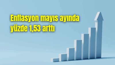 Türkiye İstatistik Kurumu (TÜİK), verilerine göre enflasyon mayıs ayında yüzde