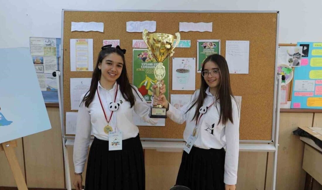 Gıda israfına karşı geliştirdikleri projeyle “En Korumacı Proje” ödülünü kazanan