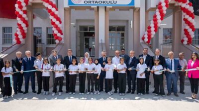 Eskişehir’de Sabri Kılıçoğlu Ortaokulu ve Süleyman Şah Anadolu Lisesi’nin açılış