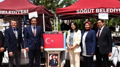 Söğüt Halk Eğitimi Merkezi tarafından düzenlenen ‘Yıl Sonu Sergisi’ törenle