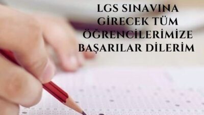 Eskişehir Valisi Hüseyin Aksoy, Liselere Geçiş Sistemi (LGS) sınavına girecek