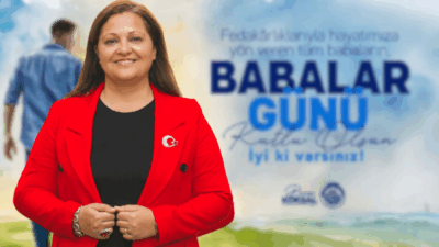 Afyonkarahisar Belediye Başkanı Burcu Köksal Babalar Günü sebebi ile bir