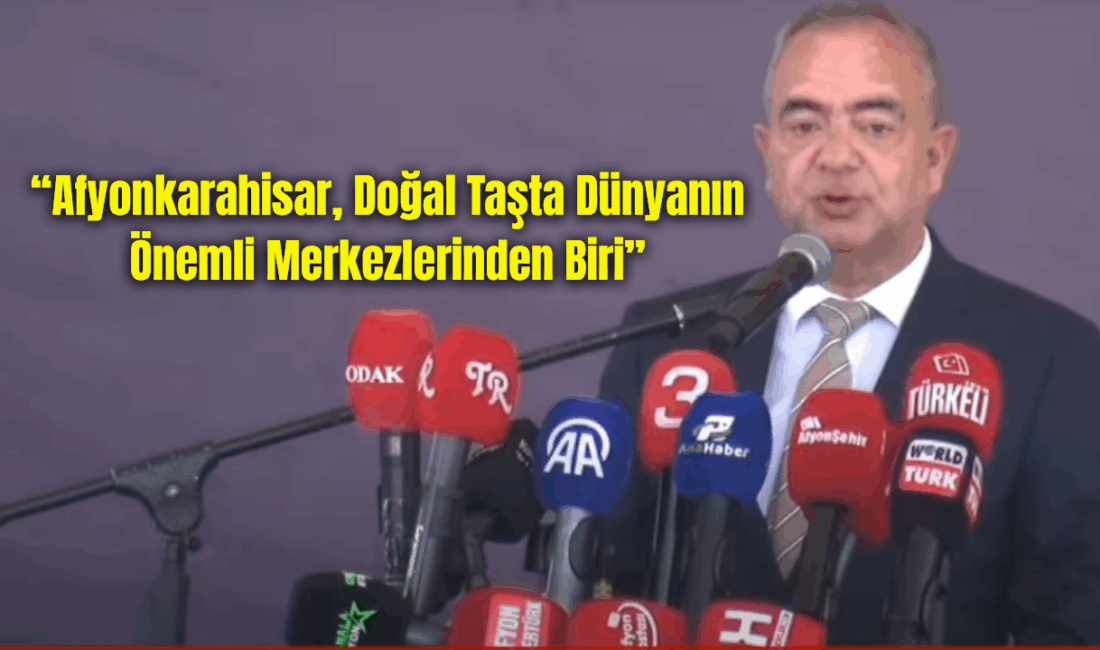 Afyon Boğaz Mermerciler Derneği Yönetim Kurulu Başkanı Mehmet Sıtkı Merdivenci,