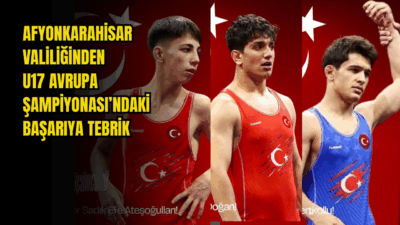 Makedonya’nın başkenti Üsküp’te düzenlenen U17 Avrupa Güreş Şampiyonası’nda serbest stil