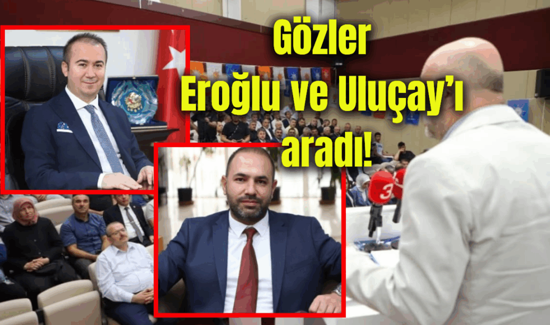 Danışma Toplantısında Gözler Eroğlu ve Uluçay’ı aradı AK Parti Afyonkarahisar İl Danışma Meclisi Toplantısı, teşkilatın tüm kademelerinden