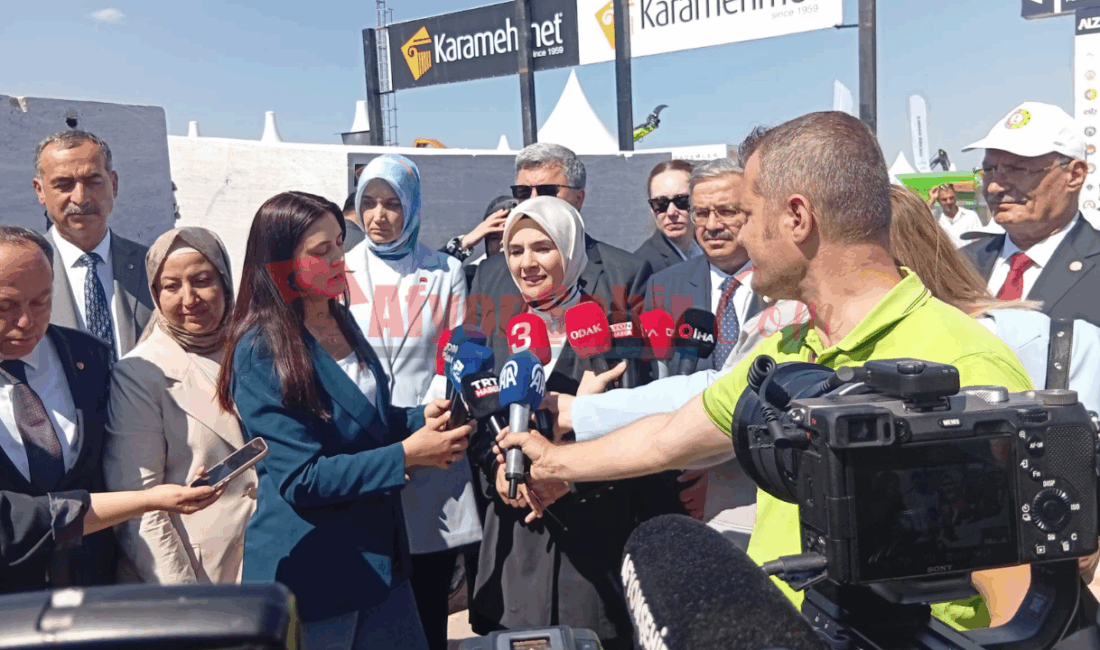 Aile ve Sosyal Hizmetler Bakanı Mahinur Özdemir Göktaş, Afyonkarahisar’da ilki