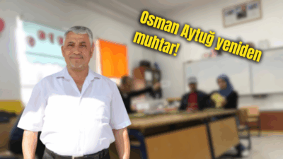 Daha önce 4 dönem boyunca Olucak Mahallesi muhtarlığı yapan Aytuğ,
