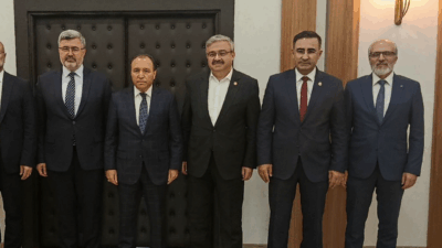 AK Parti Afyonkarahisar Milletvekilleri İbrahim Yurdunuseven, Ali Özkaya, Hasan Arslan