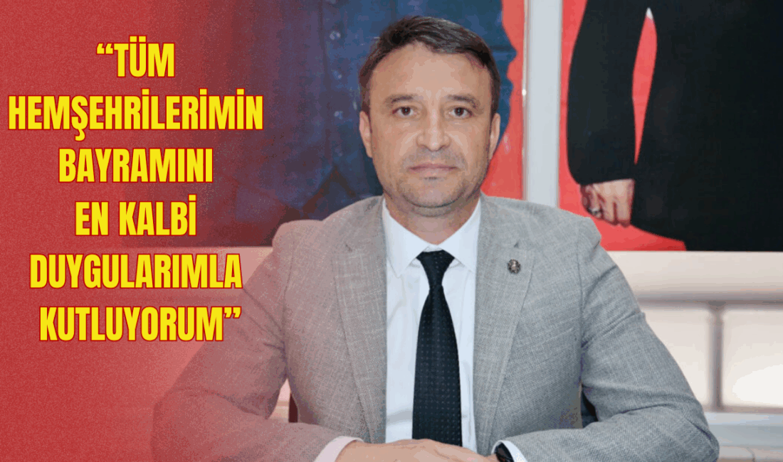 Milliyetçi Hareket Partisi Afyonkarahisar İl Başkanı Ahmet Kahveci Kurban Bayramı