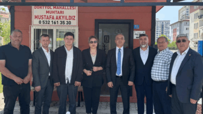 Afyonkarahisar İl Emniyet Müdürü Ahmet Birtan Erol, Dörtyol Mahallesi Muhtarı