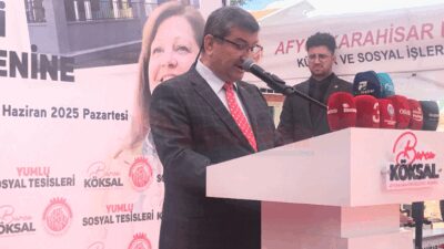Afyonkarahisar Belediyesi öncülüğünde Gazi Mahallesi’nde hayata geçirilecek Yumlu Sosyal Tesislerinin