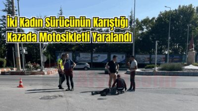 İbrahim Evren Mesleki ve Teknik Anadolu Lisesi yakınındaki kavşakta meydana