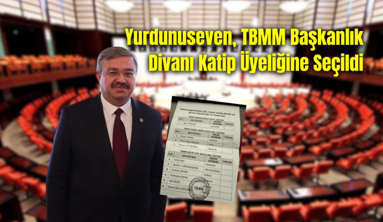 AK Parti Afyonkarahisar Milletvekili İbrahim Yurdunuseven, Türkiye Büyük Millet Meclisi