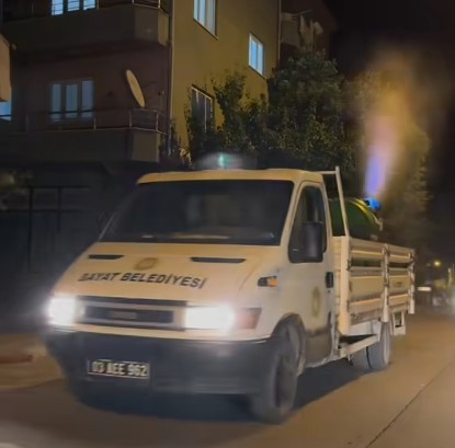 Bayat Belediyesi, ilçe genelinde halk sağlığını tehdit edebilecek haşere ve