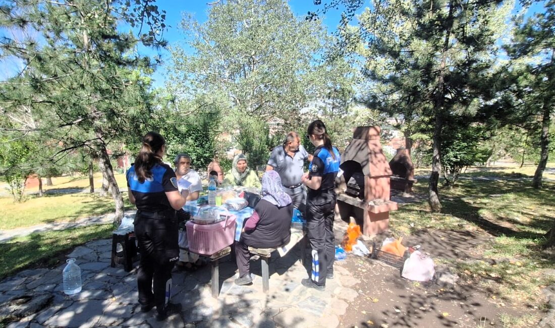 Afyonkarahisar İl Emniyet Müdürlüğü, Hıdırlık ve Kent Ormanı mesire alanlarında