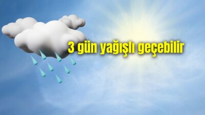Meteoroloji Genel Müdürlüğünden alınan tahminlere göre, Afyon ve çevresinde hava