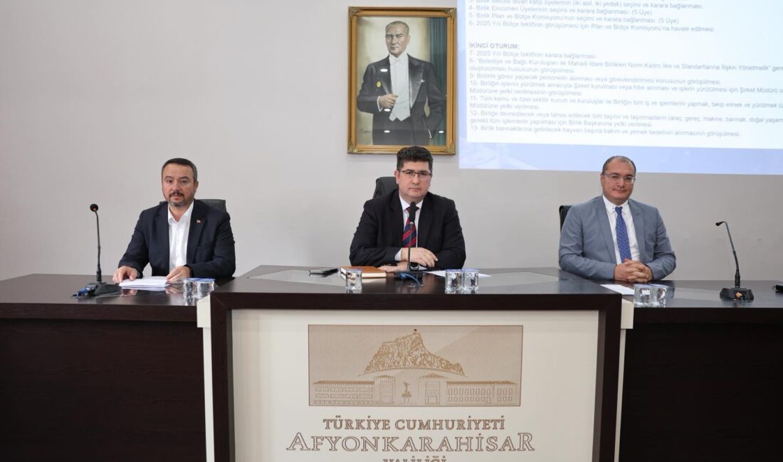 Sandıklı Belediye Başkanı Adnan Öztaş, Afyonkarahisar Vali Yardımcısı Murat Büyükköse
