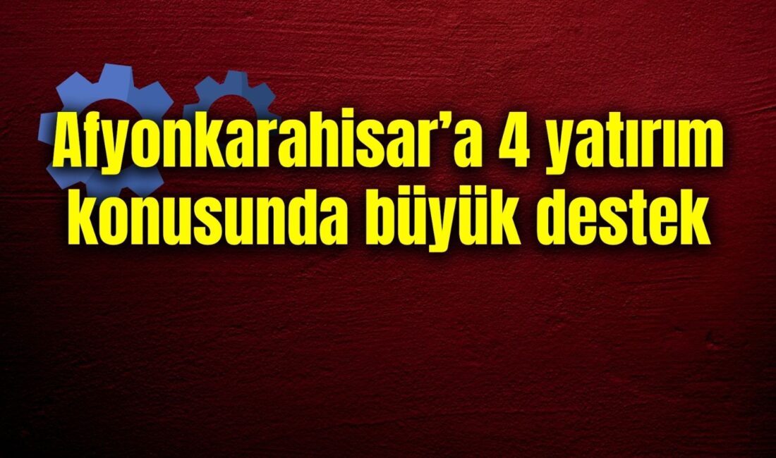 AK Parti Afyonkarahisar Milletvekili İbrahim Yurdunuseven, Afyonkarahisar’da kalkınmanın; gıda, sanayi