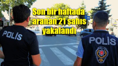 Afyonkarahisar İl Emniyet Müdürlüğü'nün 7-14 Temmuz tarihleri arasında il genelinde