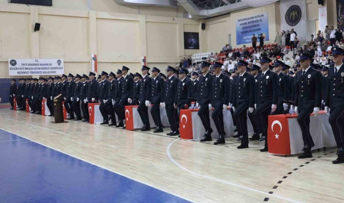 Bilecik Polis Meslek Yüksekokulu’ndan mezun olan polis adayları için 31.