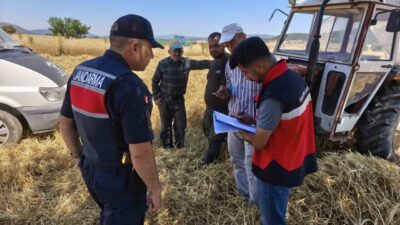 Dumlupınar İlçe Tarım ve Orman Müdürlüğü teknik personeli ve İlçe
