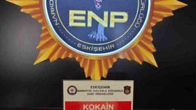 Eskişehir İl Emniyet Müdürlüğü ekiplerinin yaptığı çalışmalar sonucu 1 kilo