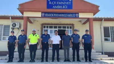 Kütahya İl Emniyet Müdürü Osman Elbir, Hisarcık İlçe Emniyet Amirliğini