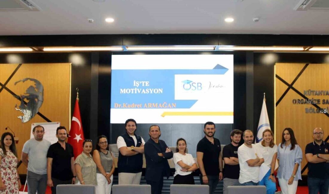 Kütahya Organize Sanayi Bölgesi (OSB) Akademi, çalışanların iş yaşamında motivasyonlarını
