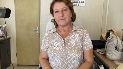 Eskişehir’de Fevziçakmak Mahalle Muhtarı Ayşe Çıraklı, sıkça trafik kazalarının yaşandığı