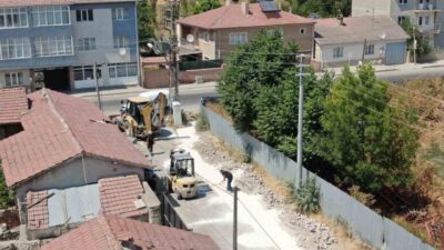 İnönü Belediyesi, ilçeye bağlı mahallelerde yürüttüğü altyapı ve üstyapı çalışmalarıyla