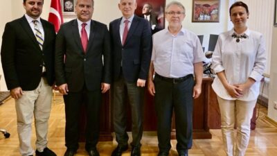 Anadolu Üniversitesi Rektörü Prof. Dr. Yusuf Adıgüzel, Bulgaristan temasları kapsamında